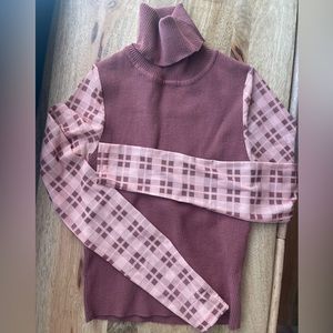 Zara long sleeve turtleneck knit